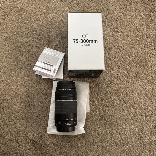 Canon 300mm 5 6 - 75-300mm, iii